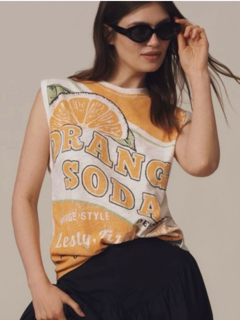 The Vinnie Cotton-Slub Crew-Neck Muscle Tee by Pilcro